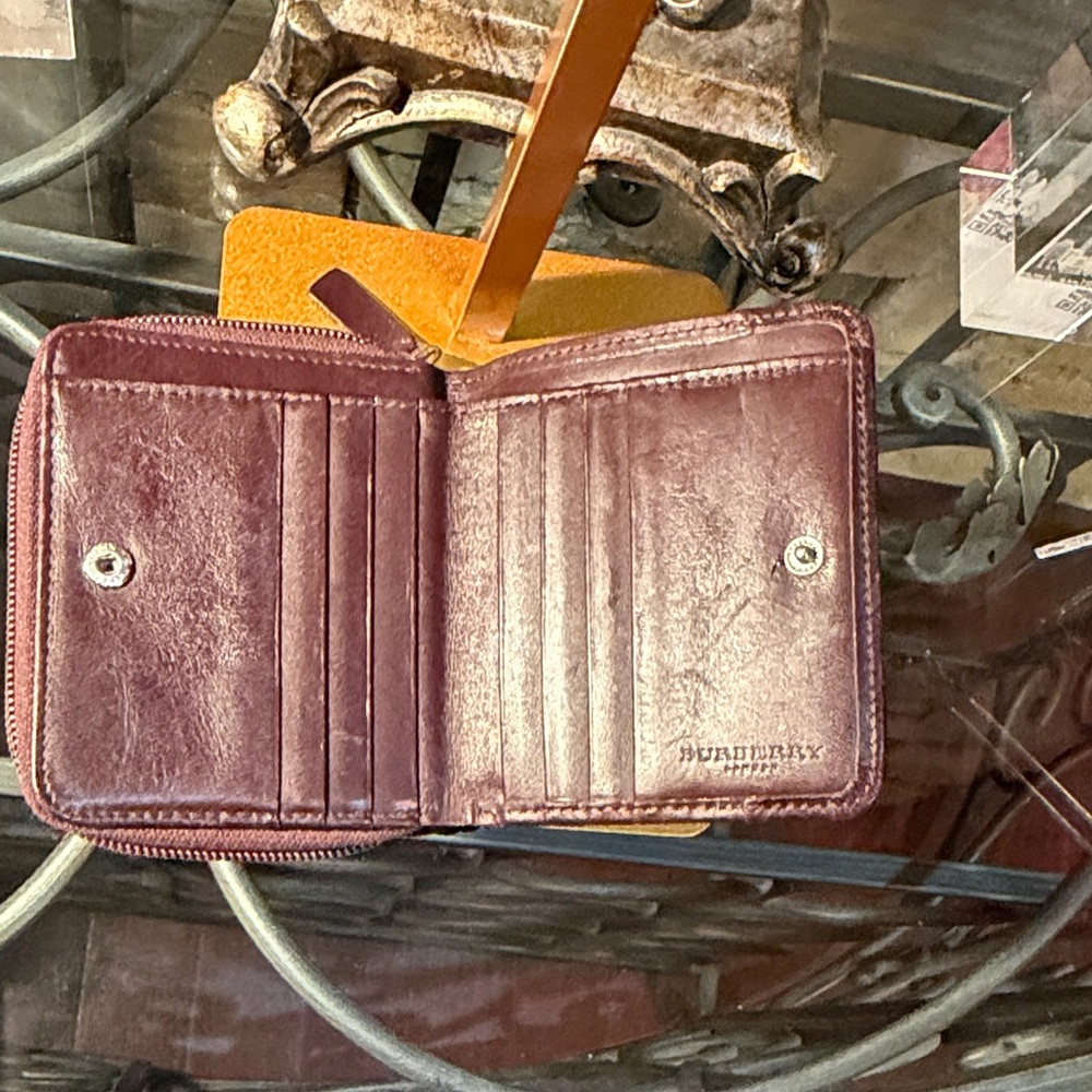 Burberry Brown NovaCheck Wallet - Picture 6 of 11